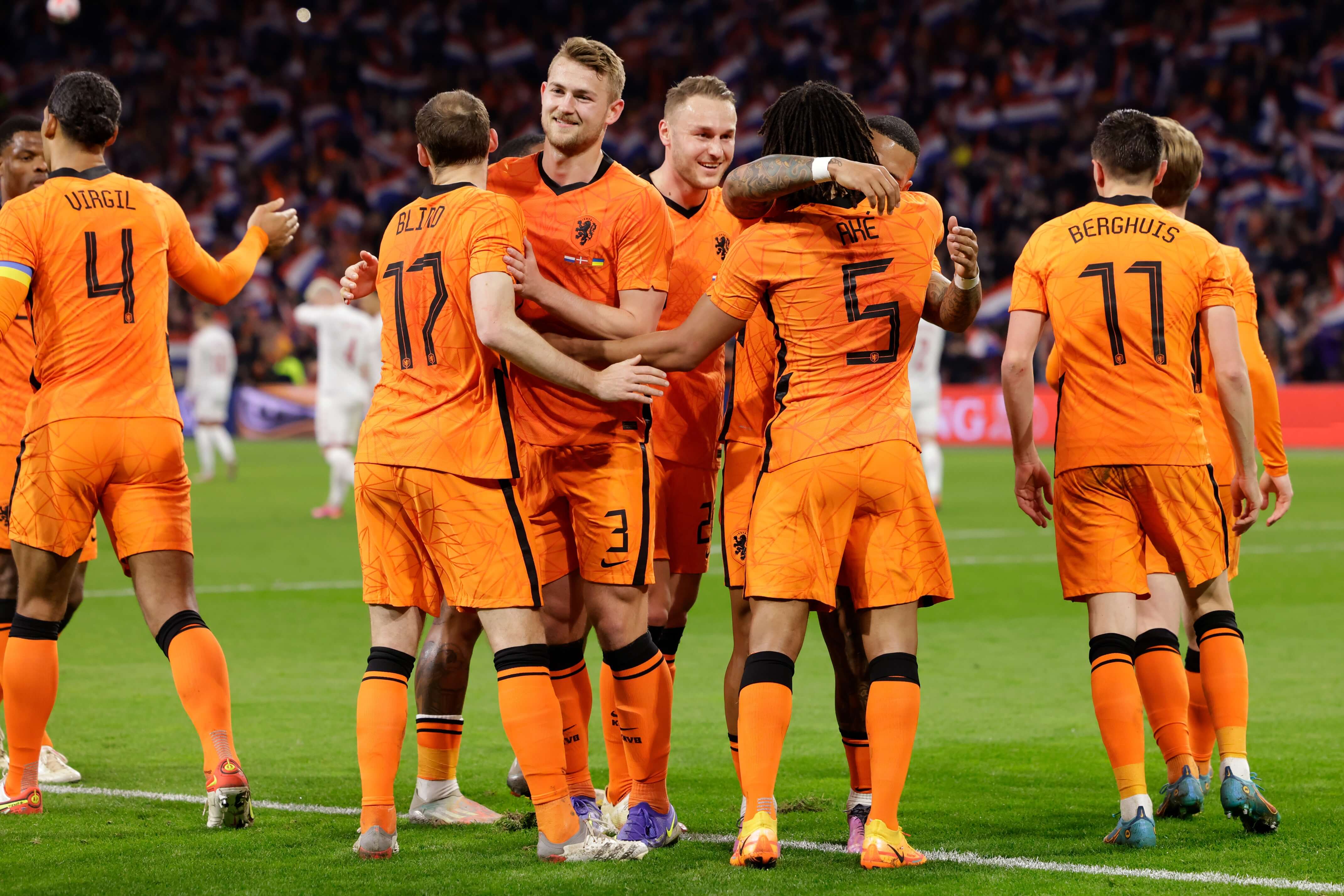 荷兰国家队历史最佳战绩